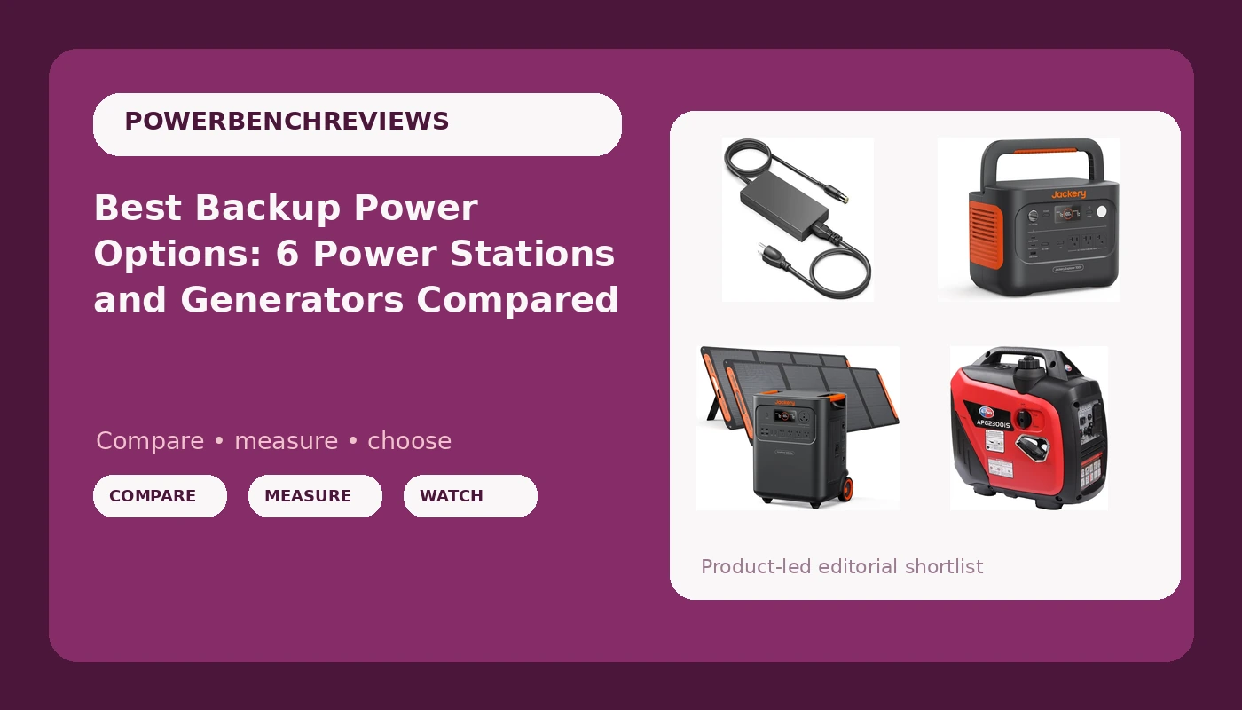 Best Backup Power Options: 6 Power Stations and Generators Compared