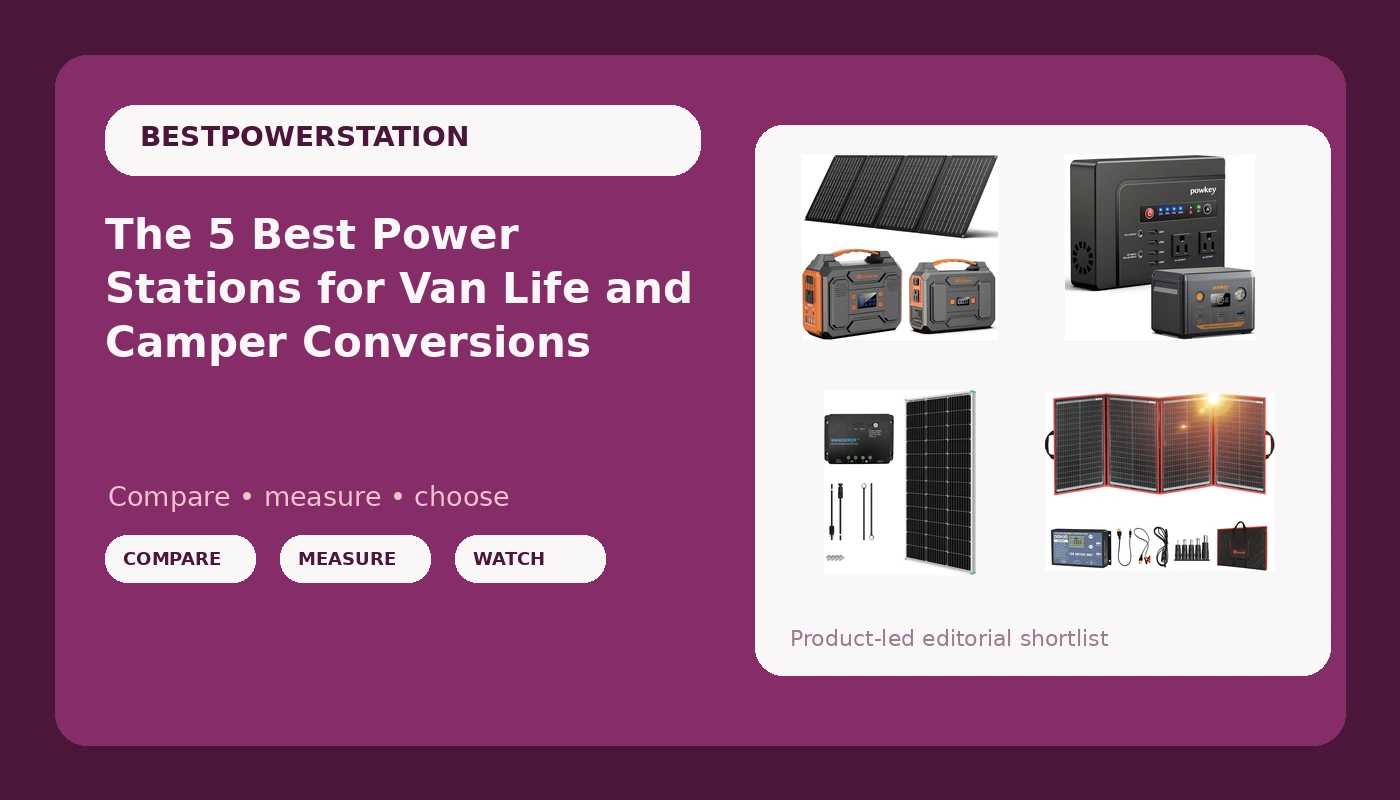 The 5 Best Power Stations for Van Life and Camper Conversions - PowerBenchReviews review with measurements and honest opinion