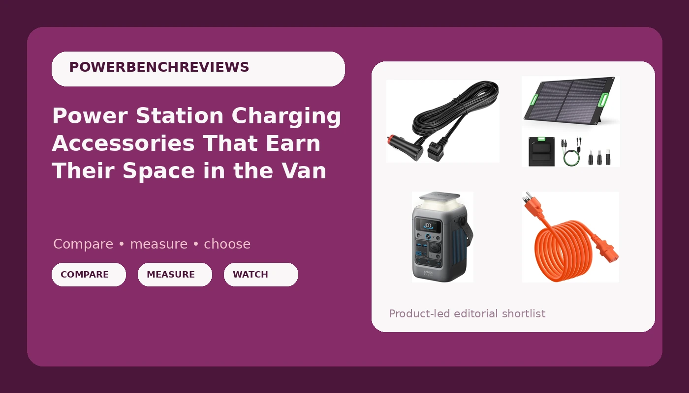 Power Station Charging Accessories That Earn Their Space in the Van