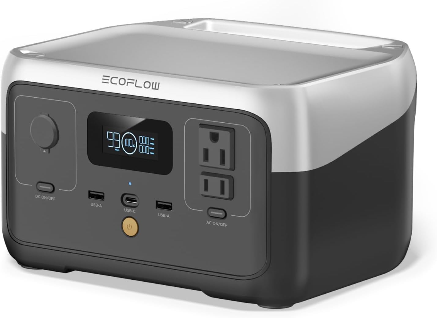 EF ECOFLOW Portable Power Station RIVER 2, 256Wh 300W
