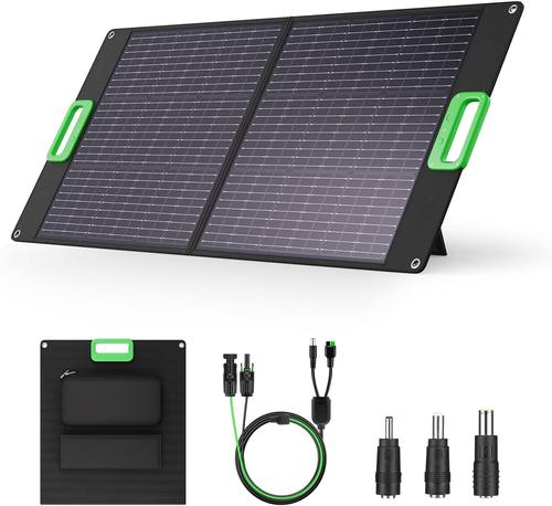 100W Portable Solar Panel for Power Station Generator 23.5% High Efficiency