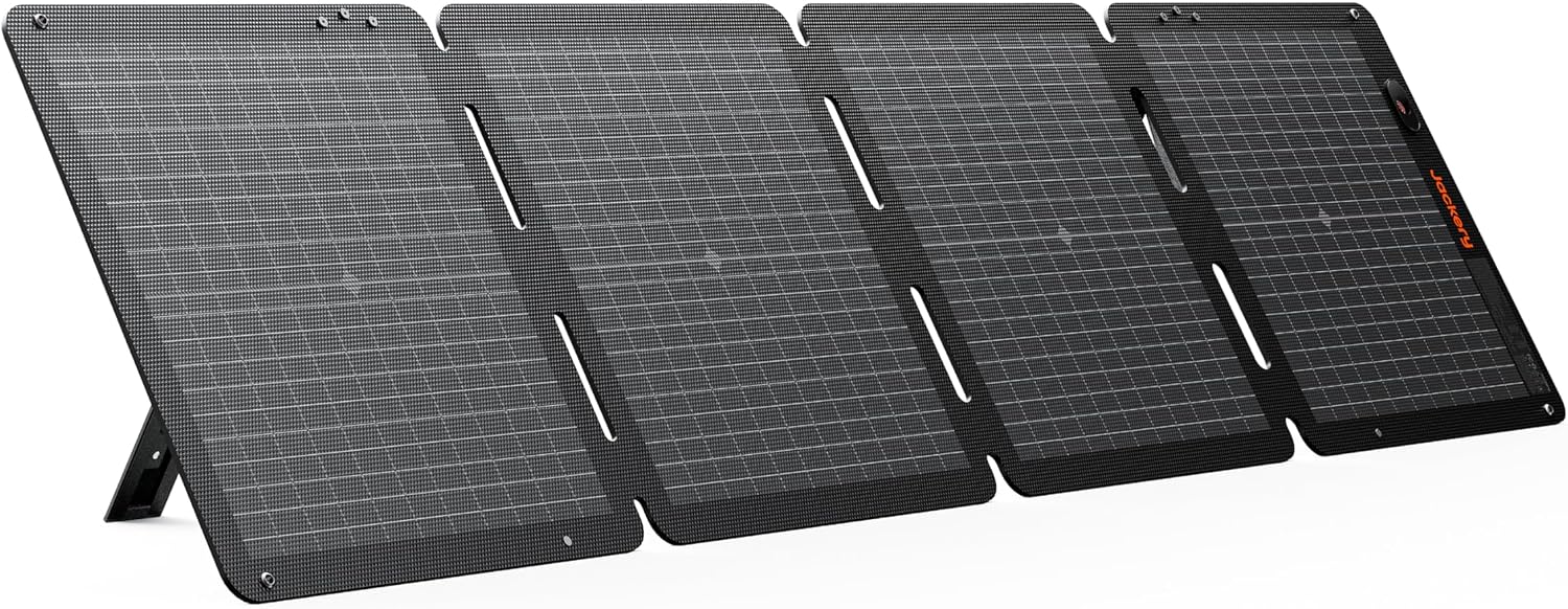 Jackery SolarSaga 100W Air Solar Panel,Bifacial | 23% Conversion Efficiency,...