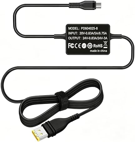 20V CPAP Power Cord for ResMed AirSense 11 AirCurve 11 Elite 39205 & AirMini CPAP Machines Power, CPAP Charger DC Coverter Cable Fit PD 20v Charging Head/ 65W Battery Backup/Power Station/Power Bank